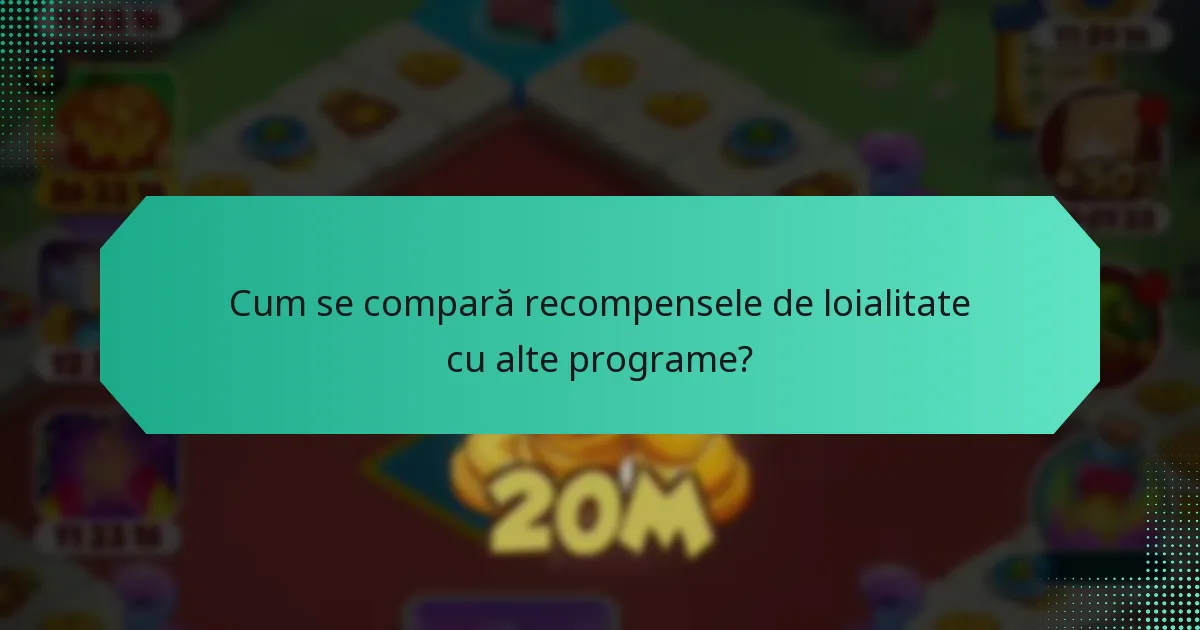Cum se compară recompensele de loialitate cu alte programe?